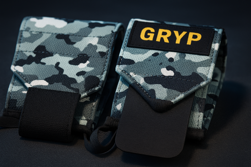 GRYP Wrist Wraps Camo - Estabilidad Máxima en Press y Peso Libre