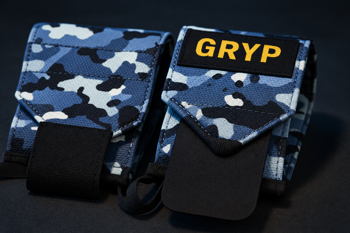 Muñequeras GRYP Camo Azul