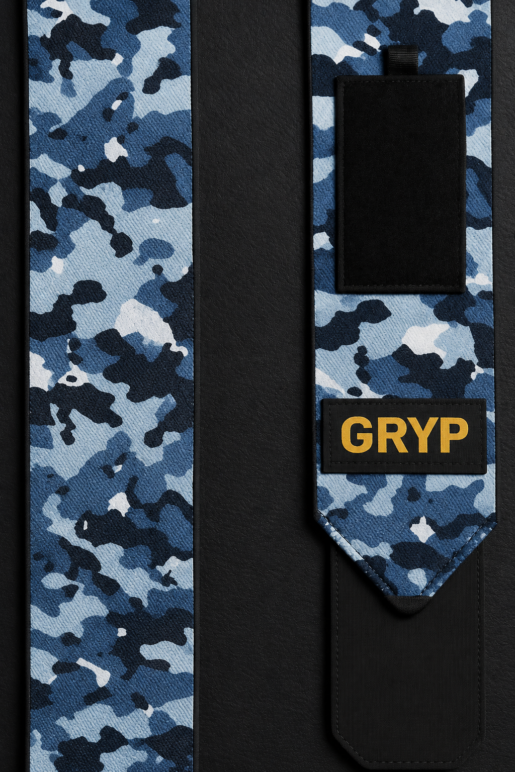Muñequeras GRYP Camo Azul